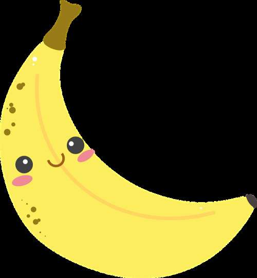 Banana Yellow Sweet Healthy Fruit Nutritious Food