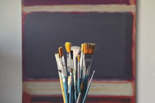 Brushes Art Paint Tool Decor Bristles Decoration
