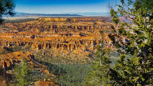 Bryce Canyon Usa Nature Utah National Park