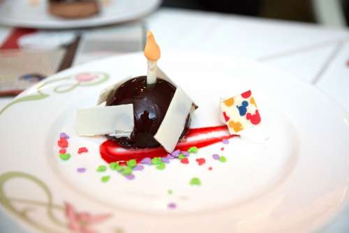 Cake Chocolate Celebration Birthday Mickey