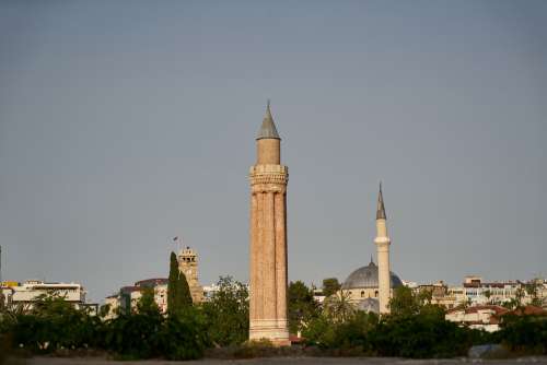 Cami Minaret Islam Religion Travel Architecture