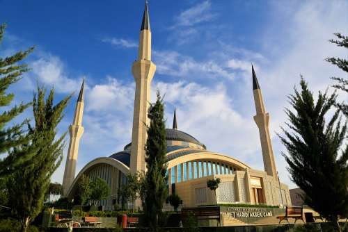 Cami Minaret Dome Architecture Building Islam