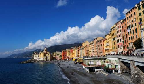 Camogli Liguria Tourism Italy Genoa Sea Holidays