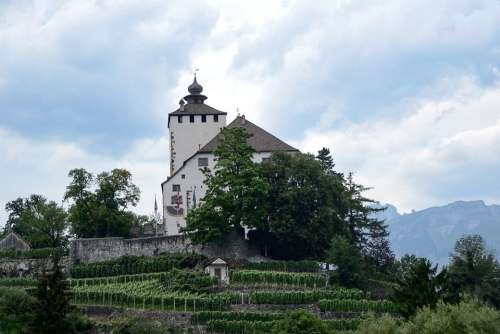 Castle Be Mountain Switzerland Architecture