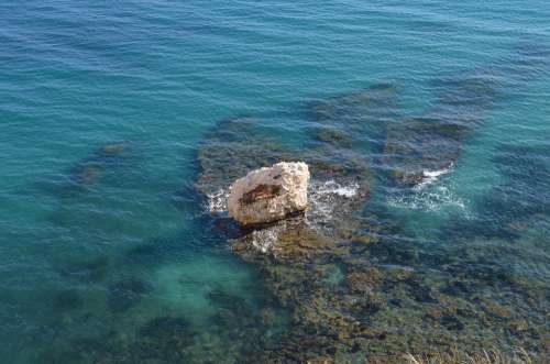 Clear Water Sicily Sea Rocks Summer Horizon Water