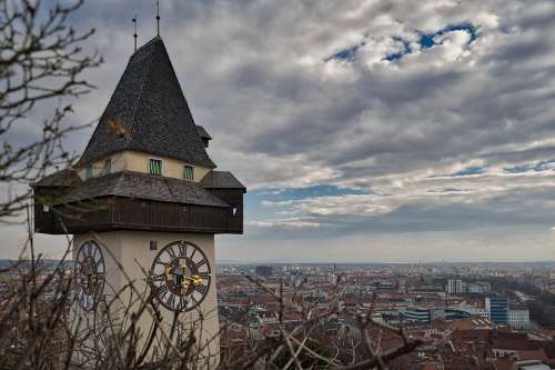 Clock Tower Graz Places Of Interest Styria