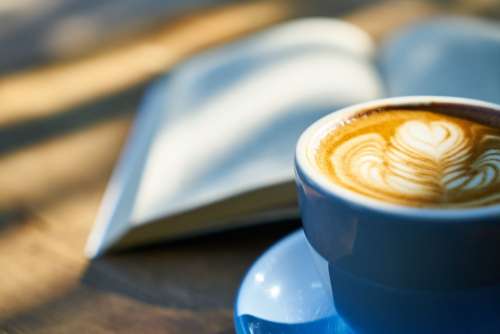 Coffee Book Caffeine Cup Espresso Coffee Cup