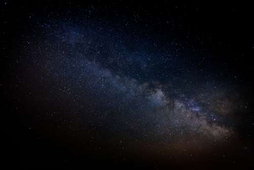 Cosmos Dark Hd Wallpaper Milky Way Night Sky