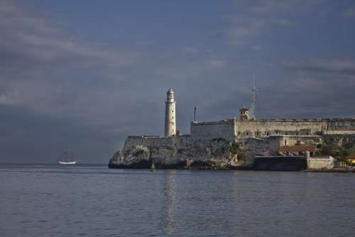 Cuba Havana Lighthouse Historical Island Sea