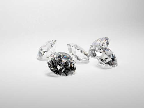 Diamonds Brightness Jewelry Gem Transparent Render