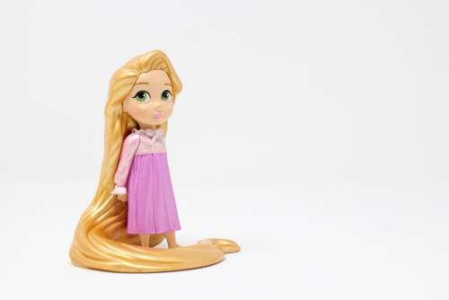 Disney Rapunzel Female Hair Blonde