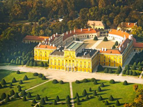 Esterházy-Kastély Francia Park Hungary Castle