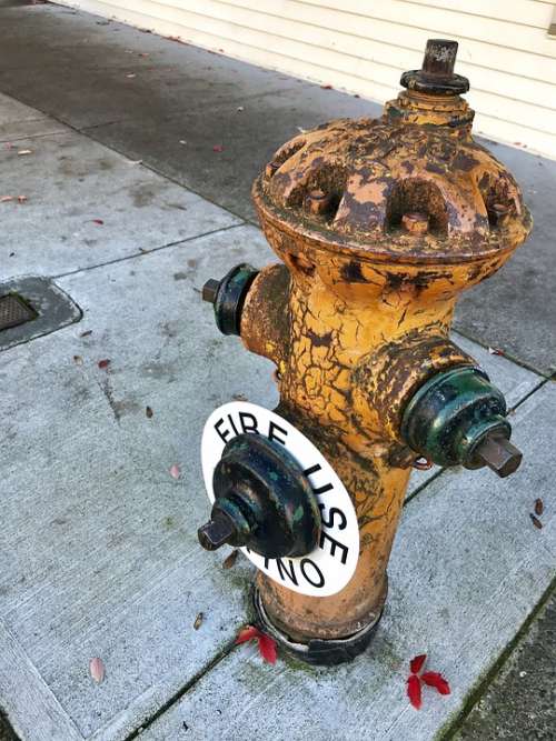 Fire Hydrant Hydrant Rusty Hydrant