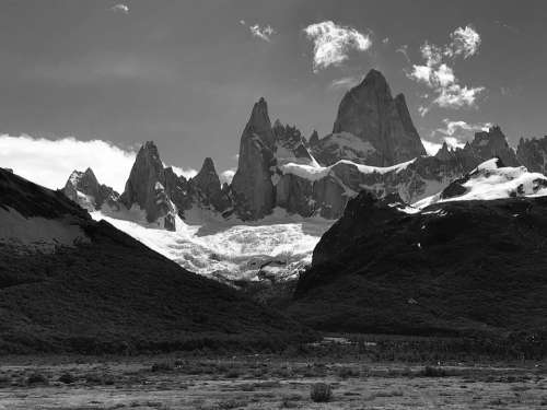 Fitz Roy Argentina Patagonia Mountains Landscape