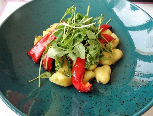 Food Dish Kitchen Salad Foodstuffs Vegetables