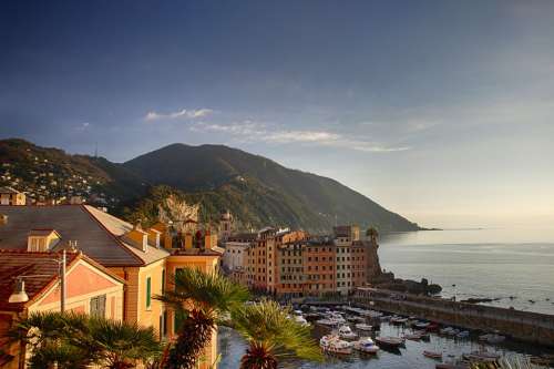Genoa Sea Tourism Italy Water Summer Holidays