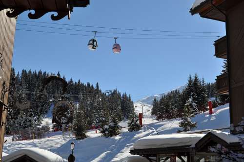 Gondola Lift Ski Winter Sports Winter Sport Skier