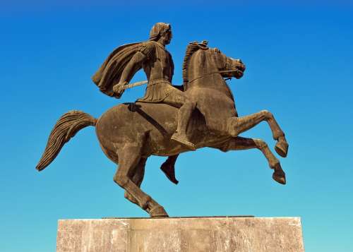 Greece Thessaloniki Alexander The Great Emperor