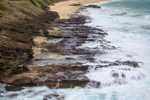 Hawaii Beach Sea Pacific Water Ocean Sand Sky