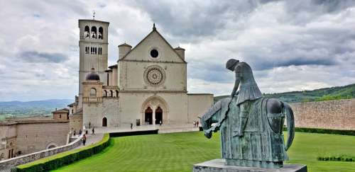 Italy Church Tuscany Landmark Europe Old Medieval