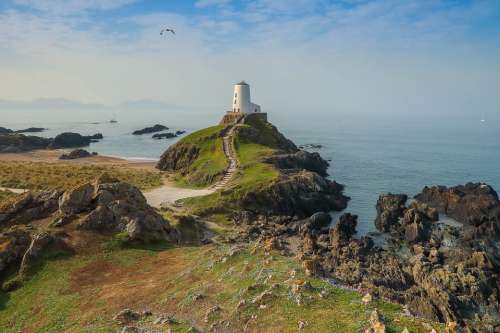 Lighthouse Coast Sea Tower Navigation Water Ocean