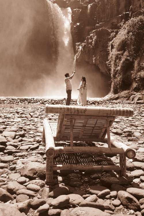 Love Catching Waterfalls Travelers Bali Falls