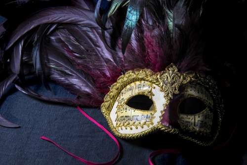 Mask Venice Carnival Object Costume Mysterious
