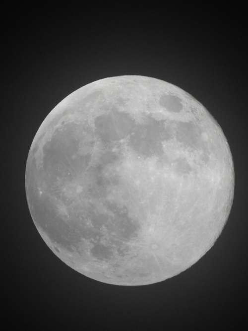 Moon Full Lunar Nature Astronomy