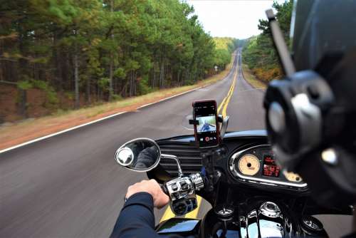 Motorcycle Getaway Road Trip Road Distance Outdoor