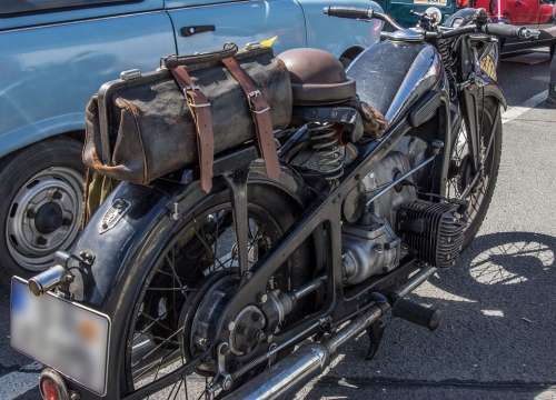 Motorcycle Oldtimer Zündapp Vehicle Classic