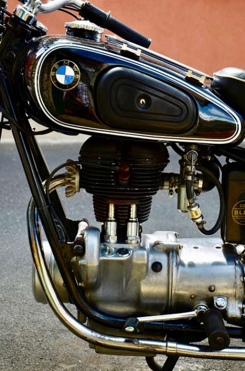 Motorcycle Bmw Two Wheeled Vehicle Classic Motor