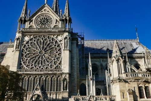 Notre-Dame Architecture Church France Paris