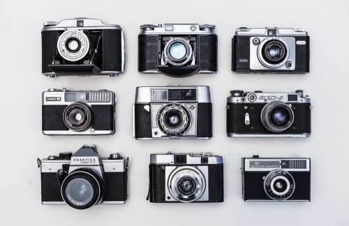 Old Retro Cameras Film Vintage Classic