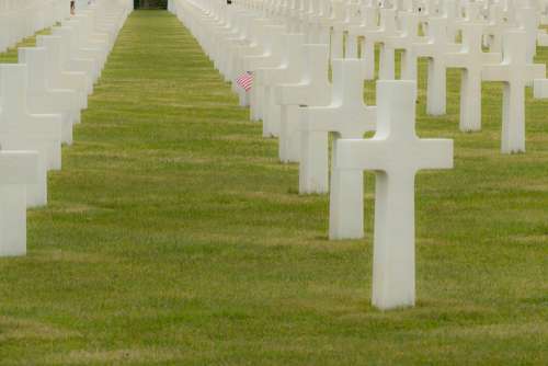 Omaha Beach Normandy Overlord Remembrance Cemetery