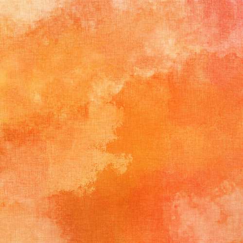 Orange Canvas Watercolor Random Pattern Texture