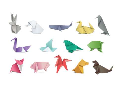 Origami Paper Folding Japan Hobby Craft Animals
