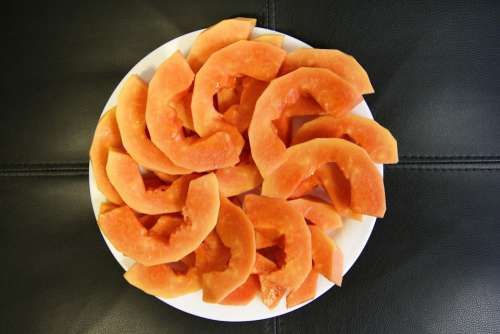 Papaya Fruit Healthy Food Nutrition Juicy