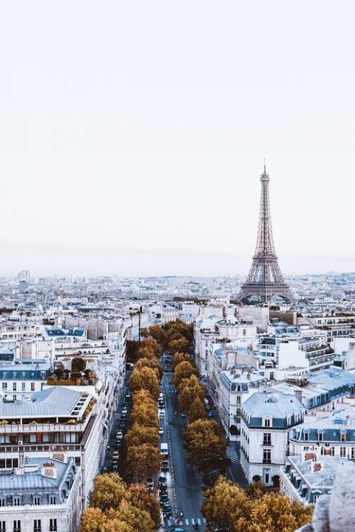 Paris Eiffel France Architecture Street View