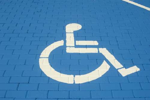 Parking Disabled Disability Wheelchair Sign Symbol