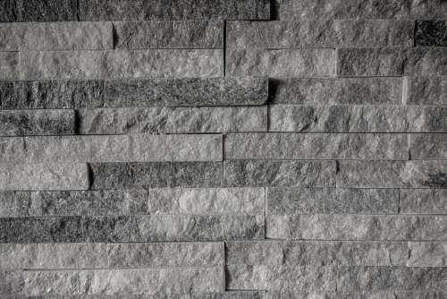 Pattern Texture Grey Brick Wall Model Decorative