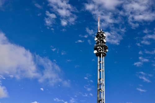Radio Tower Telecommunications Antenna Wireless