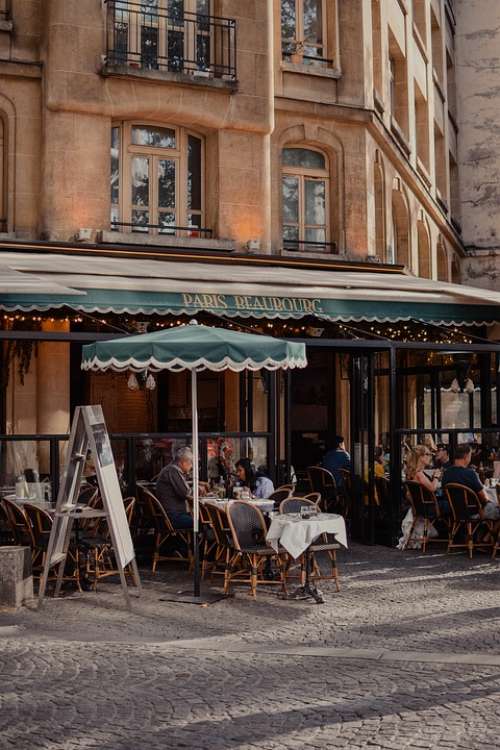 Restaurant Paris France Bistro Cafe Coffee Europe