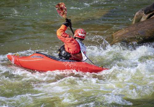River Raft Rafting Water Race Racing Paddle