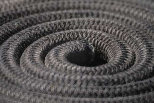 Rope Spiral Nautica Coil Texture Magic Safety