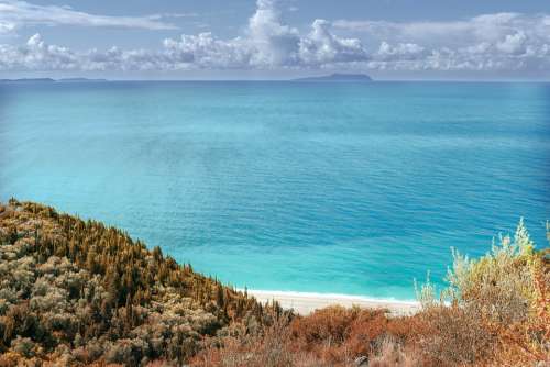 Sea Water Albania Ocean Beach Sky Sand Blue