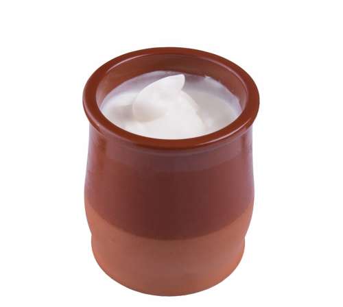Sour Cream Pot Ceramic