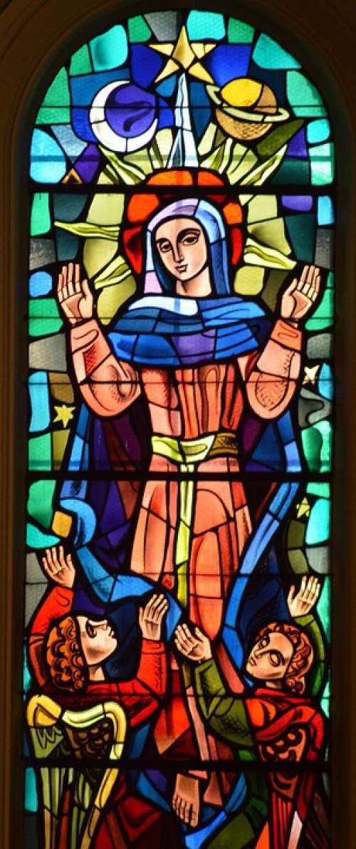 Stained Glass Window Color Church Glass Faith