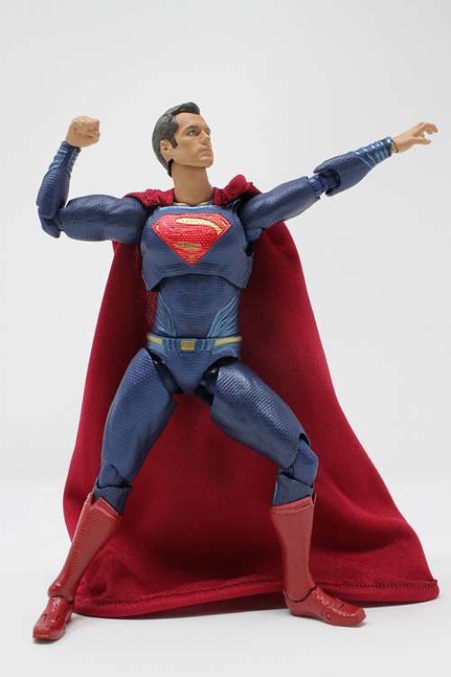 Superman Super Strength Muscles Superhero Hero