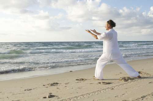 Tai Qi Activity Body Fitness Meditating Meditation