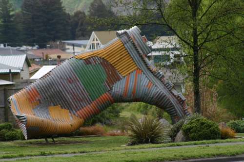 Taihape New Zealand Gum Boot Capital Giant Boot